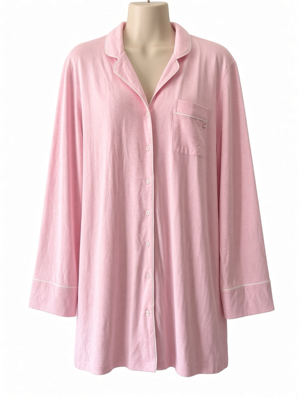 Victoria's Secret SoSoft Modal Front Button Sleepshirt